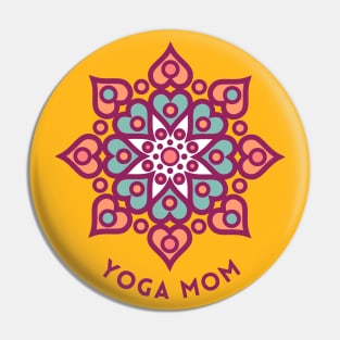 Yoga Mom Pin