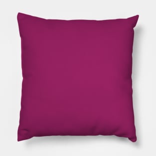 Magenta Pink Plain Solid Color Pillow