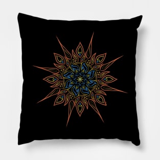 Sun Mandala Pillow