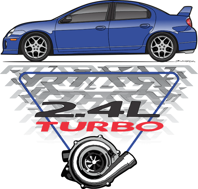 Turbo Blue Kids T-Shirt by JRCustoms44