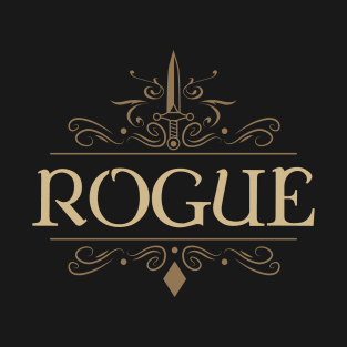 Rogue Character Class Tabletop RPG T-Shirt