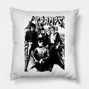 Retro The Cramps Pillow