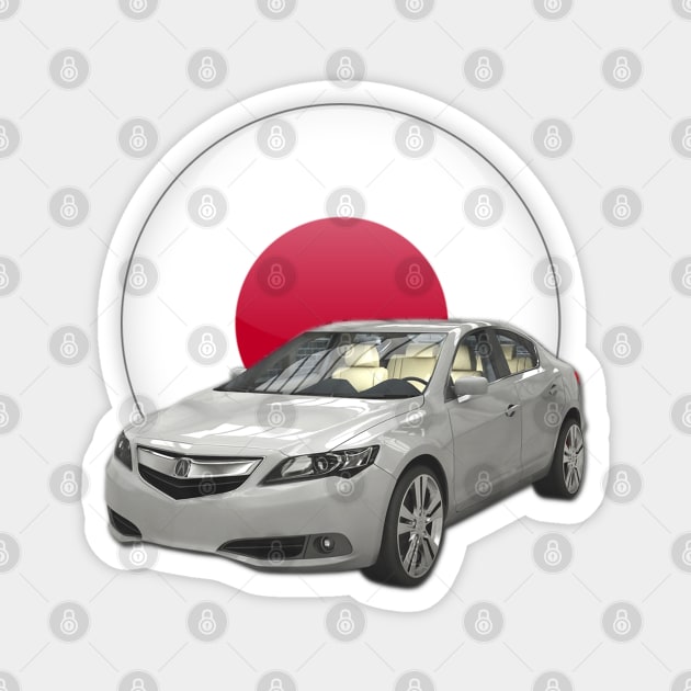Acura ILX sedan 04 Magnet by Stickers Cars