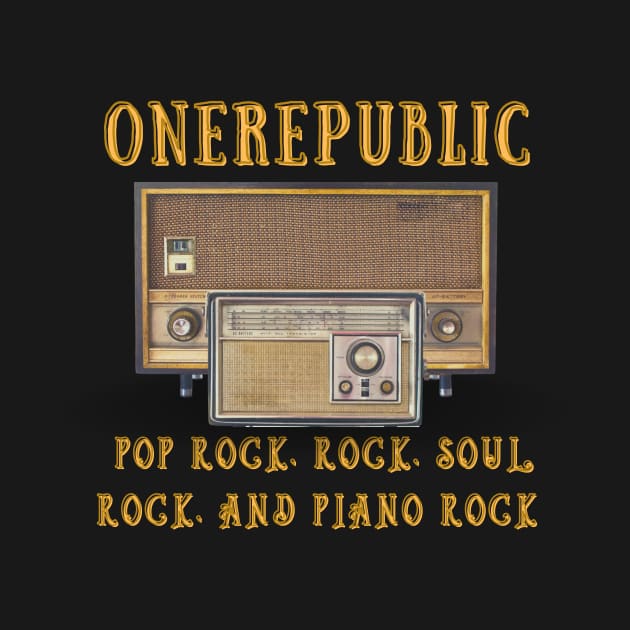 Onerepublic vintage design by Animals Project