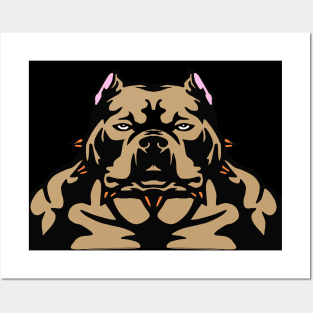 Bully - English Bull Terrier Poster for Sale by DoggyStyles