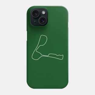 Cadwell Park [outline] Phone Case