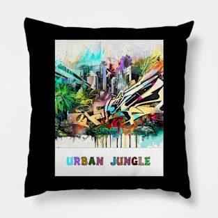 Urban Jungle Vibe Pillow