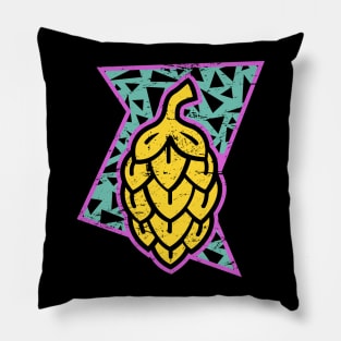 Rad 90s Home Brew Hops Pillow