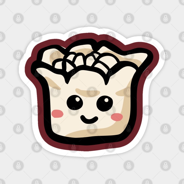 Handsome Siu Mai Kawaii Dumplings Magnet by Chigurena