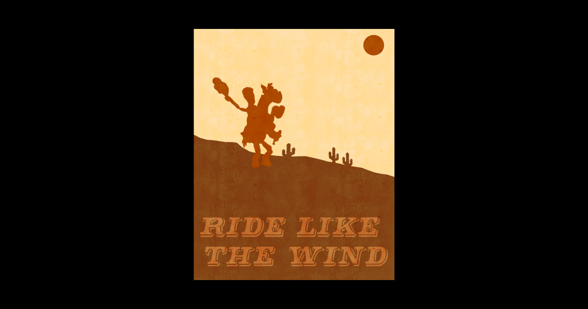 Ride Like The Wind Toy Story TShirt TeePublic