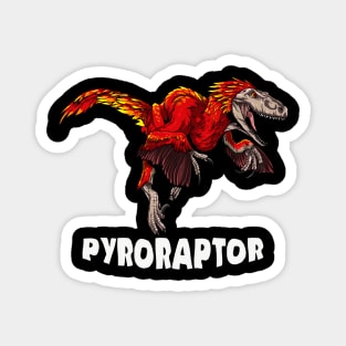 Pyroraptor Dinosaur Design Magnet