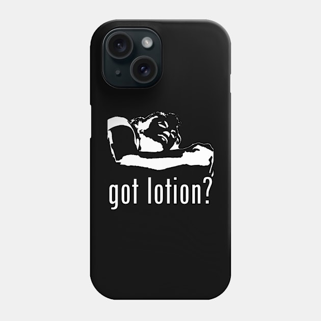 Got Lotion? Buffalo Bill (White) Phone Case by Zombie Squad Clothing