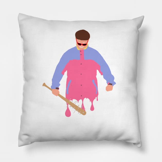 Oliver Tree Pillow by nathancowle