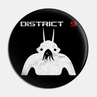 District 9 Humans Only Pin