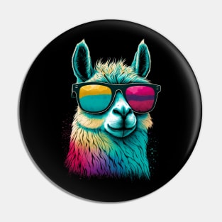 Cool Llama Pin