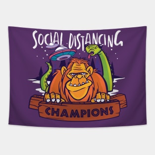 Social Distancing Champions Tapestry