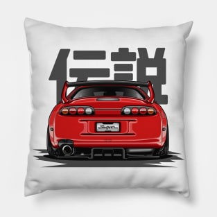 The Legend Supra MK-4 (Red Candy) Pillow