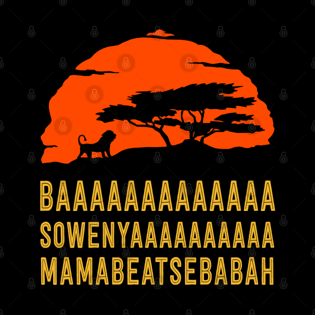 Lion King Opening Scene by Liberty Art