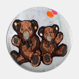 Bears Family Pin