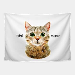 mini meow Tapestry