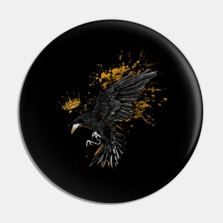 King of crows Pin