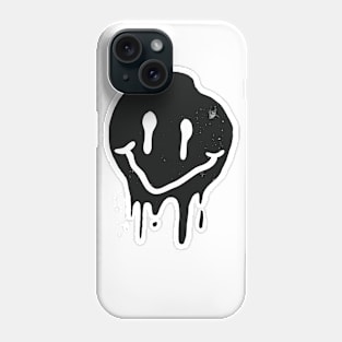 Smile black Phone Case