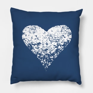 white heart Pillow