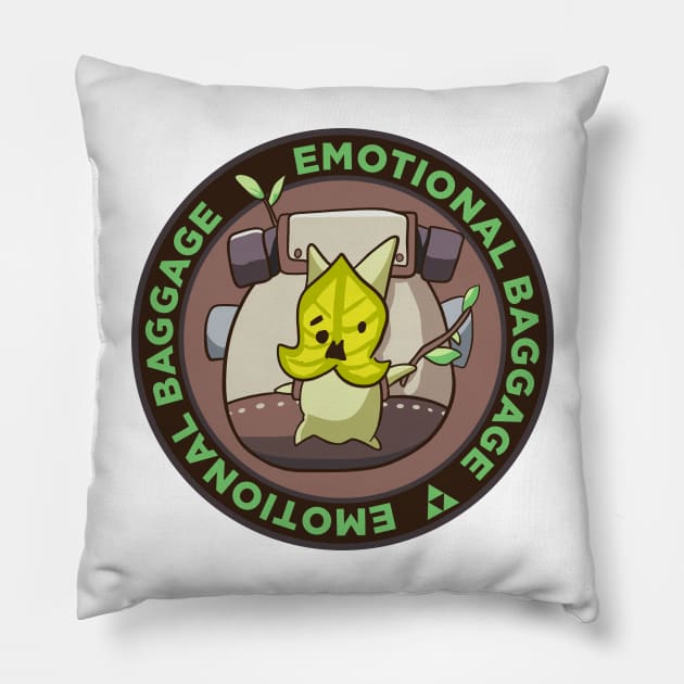 KOROK - EMOTIONAL BAGGAGE Pillow by bianca alea