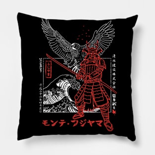 Samurai Eagle Attack Pillow