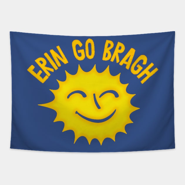 Erin Go Bragh / Irish Happy Sun Design Tapestry by feck!