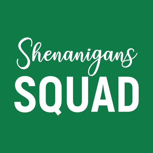 Shenanigans Squad Matching St Patrick's Day by admeral