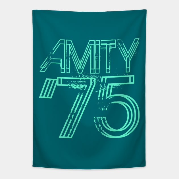 Amity '75 Blue Origins Tapestry by TheDaintyTaurus