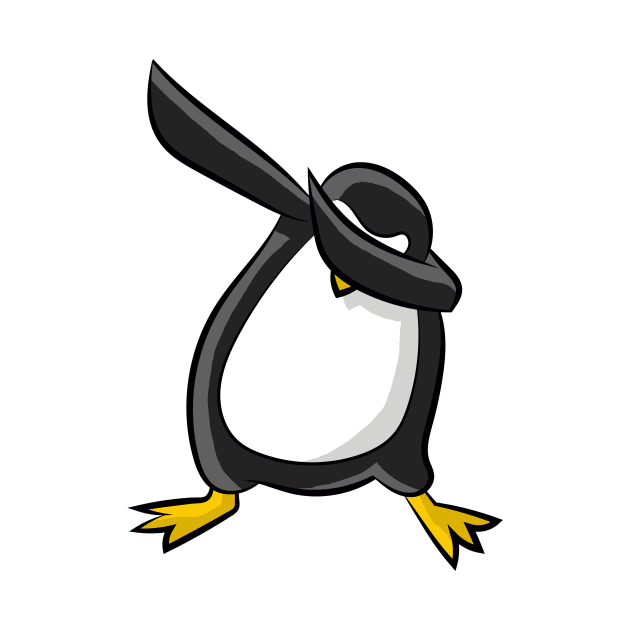 Penguin Dab by SolarFlare