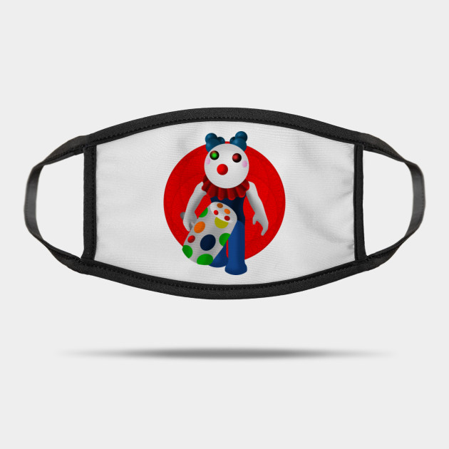 Piggy Roblox Clown Piggy Roblox Mask Teepublic - roblox robin mask