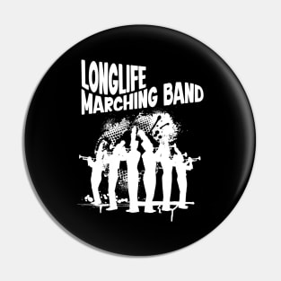 Longlife marching band Pin