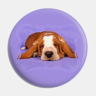 Basset Hound Puppy Pin