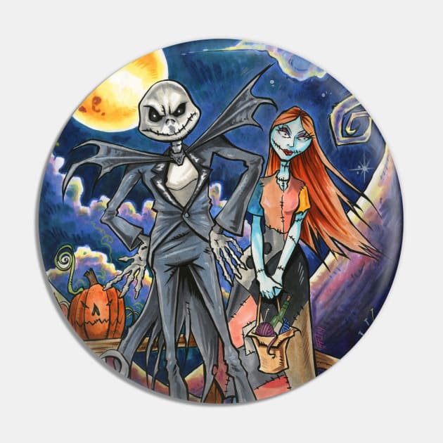 This Is Halloween Pin by Brad Hudson Coldstream Studios