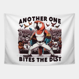 Another One Bites The Dust - Queen Tribute - Freddy Tribute - Mercury - Queen - Funny Sayings - Funny Gift - Funny Slogan - Funny Quotes - Funny Animals - Rock Tribute - Music Rock - Pop Tapestry