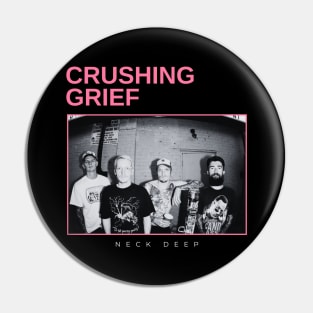 crushing grief - vintage minimalism Pin