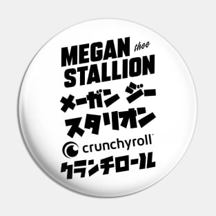 Megan Thee Stallion Crunchyroll Merch CR Loves Megan Thee Stallion Pin