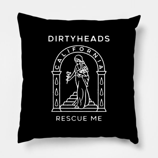 DIRTY HEADS - RESCUE ME Pillow by ABI SEMAR