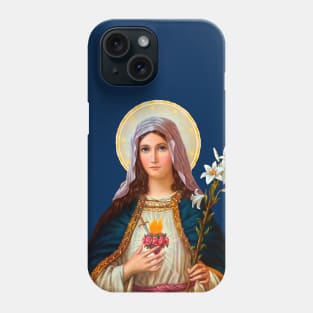 Immaculate Heart of Mary - II Phone Case