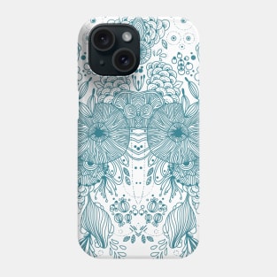 ABSTRACT BLUE Phone Case