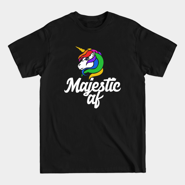 Discover Majestic AF Unicorn Lover - Unicorn - T-Shirt