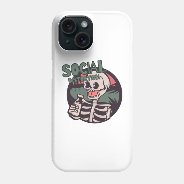 Social distortion | have fun Phone Case by Animals Project