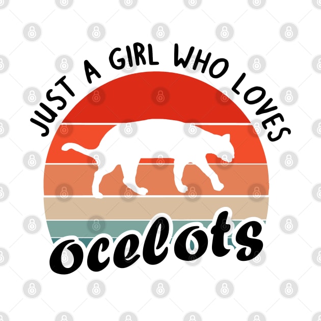 Girls love ocelot saying cuddly toy lover by FindYourFavouriteDesign