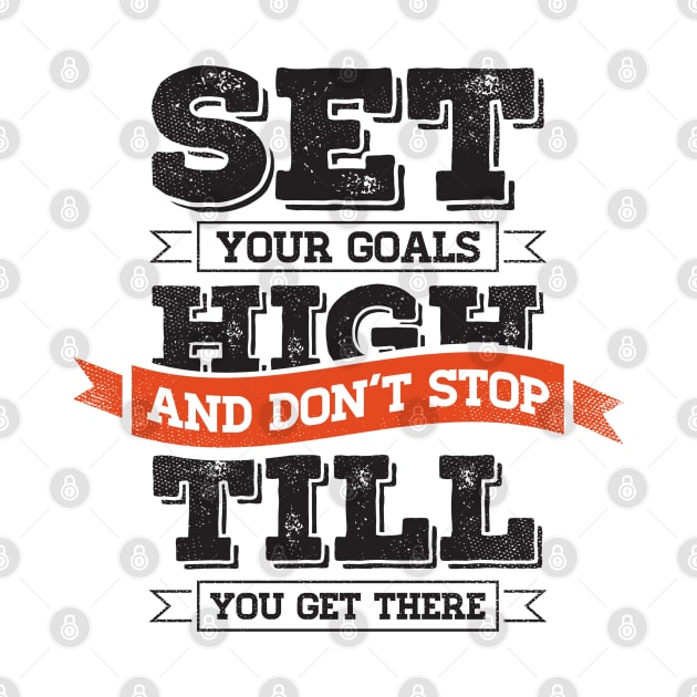 set your goals high by RamsApparel08