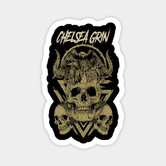 CHELSEA GRIN BAND Magnet by Pastel Dream Nostalgia