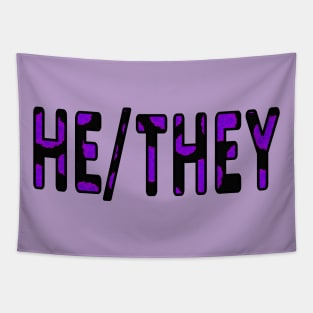 He/They pronouns Tapestry