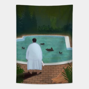 Him, with those ducks ❤ Tapestry